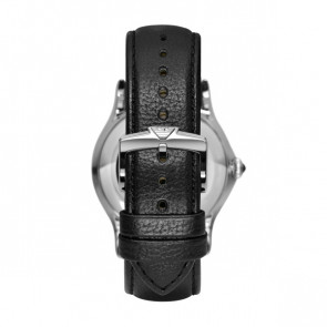 Uhrenarmband Armani ARS3023 Leder Schwarz 22mm